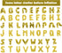 16 Inch Gold Letter Balloons Mylar Foil Alphabet Letter A-Z Balloons Set for Wedding Birthday Party Decoration Banner(26pcs Pack,) (Gold)...