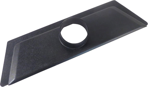 24" Wide x 7" Deep With 2" High Opening Floor Dust Sweep ABS Plastic with 4" OD Opening for Dust Collector Systems 73468...
