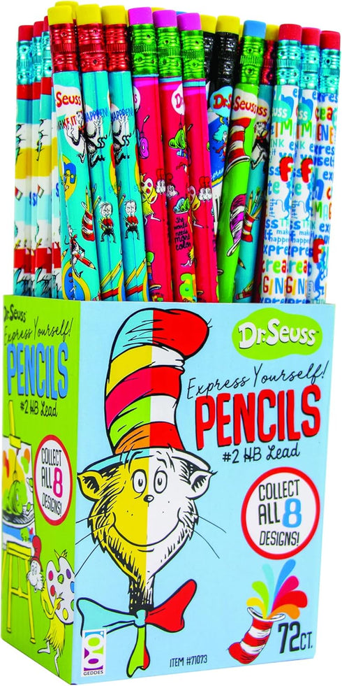 Raymond Geddes Dr. Seuss Pencils (Pack of 72)...