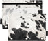 Cow Skin Print Pencil Pouch Fits standard 3-ring binders, Zipper Binder Pencil Bag with Clear Window for Class Office 2 Pack...