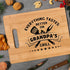 Gifts for Grandpa, Best Grandpa Birthday Gifts - Personalized Bamboo Cutting Board Gift for Grandpa Grandfather Papa, Cool Fathers Day, Christmas ...