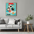 Posterizer 1 pcs-beach vibes-ocean and vintage elements collage-Coastal & Nautical Art-Abstract & Modern Art-Gift for Nature, Surfers and Beach Lo...