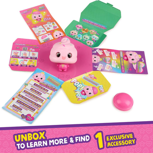 My Squishy Little Ice Cream – Interactive Doll Collectible with Accessories – Issa...
