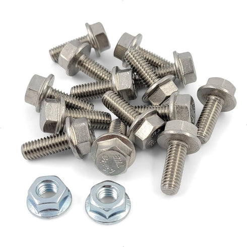Engine Oil Pan Bolt kit - Compatible with Honda - Compatible with Acura K Series K20 K24 - for Black Steel Pan...