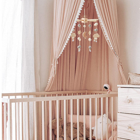 Baby Mobile for Crib | Baby Crib Nursery Mobile Star Moon for Baby Boys and Girls | Boho Nursery Decor | Baby Shower Set for Infant Bedroom Hangin...
