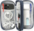 2 Pack Travel Organizer Pouch Electronic Accessories Carry Case Portable Waterproof Double Layers Storage Bag for Cable, Cord, USB Charger, Phone,...