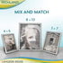 Langdon House 4x6 Silver Picture Frame - Distinguished Edging for Classic Style - Richland Collection...