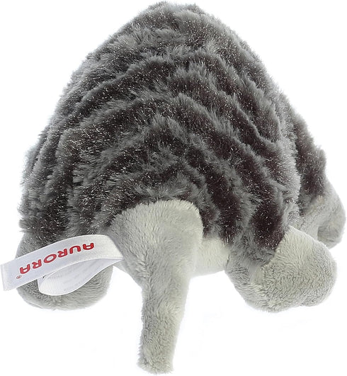 Aurora® Adorable Mini Flopsie™ Armadillo Stuffed Animal - Playful Ease - Timeless Companions - Gray 8 Inches...