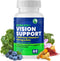 Vision Support Eye Vitamins for Macular Health | Eye Care Supplements with Lutein, Zinc, Vitamin A & Bilberry | Areds 2 Formula for Red & Dry Eyes...