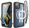 iPhone 13 Waterproof Case- IP68 Waterproof Full Body Double Layer Shockproof Built-in Screen Protector Outdoor Underwater Scratch Resistant Waterp...