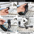 Bike Kickstand Adjustable Non-Slip rear side bicycle kick stand Aluminum Alloy Universal Stand Bicycle Accessories for 24" to 29" Bike Stand Black...