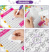 20 Sheets Money Saving Challenge Binder Trackers for 6 Ring A5 Binder, 100 Envelopes, 52 Week, 30 Day, 100 Day Savings Challenge Tracker Card Mone...