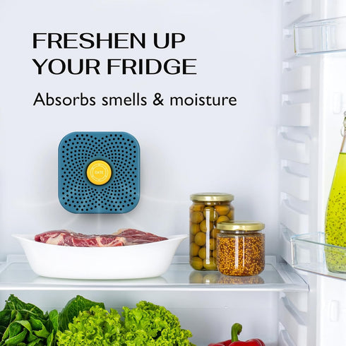 Fridge Deodorizer Odor Eliminator - Refrigerator Deodorizer More Effective Than Baking Soda - Activated Charcoal Fridge And Freezer Air Freshener ...