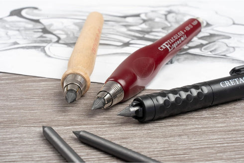 Cretacolor 5.6mm Lead Holder, Brown...