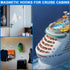 LOVIMAG Cruise Magnets, 40LBS Magnetic Hooks for Cruise Cabins, Swivel Magnet Hooks for Refrigerator, Fridge Magnets with Hooks for Kitchen Access...