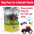 Creativity for Kids Sensory Pack: Farm, Sensory Toys for Toddlers 3-4+, Pretend Play Farm Animals Toys for Kids, Toddler Travel Toys and Activitie...