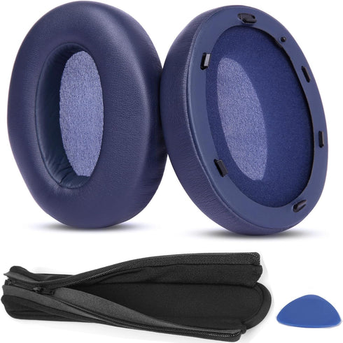 WH-XB910 Headset Replacement Ear Pads Ear Cushion Compatible with Sony WH-XB910N XB910N Headset Earpads Headband Ear Cups Parts (Blue Set)...