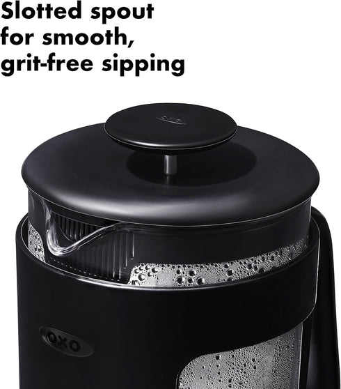 OXO Brew Venture French Press - 8 Cup,Black...
