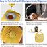 Pet Dog Cat Shedding Shampoo Brush Pet Bath Massage Shower Bubbles Self Cleaning Dog Grooming Brush Scrubber Brush for Bathing Hair Removal Soft S...