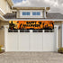 Avezano Happy Halloween Banner Large 98.4 x19.6 Inch Yard Sign Banner Black and Orange Halloween Party Decorations Welcome Hanging Flag Outdoor Fe...