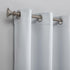 Sun Zero Easton Energy Saving Blackout Grommet Curtain Panel, 40" x 108", Oyster White...