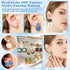 Jewelry Glue with Earring Posts,1002Pcs Stainless Steel Earring Posts with Butterfly and Rubber Earring Backs, Hypoallergenic Stud Earring Posts w...