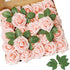 AmyHomie Artificial Flower Blush Pink Rose 25pcs Real Looking Fake Roses w/Stem for DIY Wedding Bouquets Centerpieces Arrangements Party Baby Show...