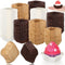 Uiifan 1200 Pcs Square Cupcake Liners 1.77"x1.77" Square Brownie Baking Cups Pan Liners Disposable Greaseproof Paper Cupcake Liners for Wedding Gr...
