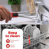 Tongs for Cooking Multipurpose 6-in-1, Kitchen Utensils, Whisks for Cooking, Egg Beater Mixer, Salad Tongs for Serving Grill Bbq Steel...