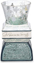 Pavilion Gift Company Mother-5.5" Holiday Tealight Holder, Teal...