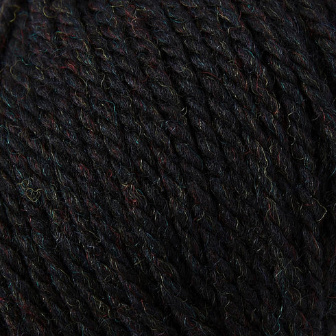 100% Merino Wool Yarn, 3-Ply Luxurious and Soft Yarn for Hand Knitting & Crocheting (Black, 1Ball)......