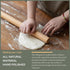 Muso Wood Rolling Pin for Baking Wooden Pizza Dough Roller(Dowel 15.75-Inch-by-1.38-Inch)...