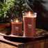 WoodWick Large Hourglass Candle Cinnamon Chai - Premium Soy Blend Wax Pluswick Innovation Wood Wick Made in USA...