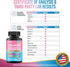Zoyava Collagen Pills Peptides Types I, II, III, V & X MCG Biotin Keratin Hyaluronic Acid MSM Vitamin A Vitamin C Vitamin E Folic Acid Zinc Magnes...