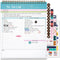 To Do List Notepad, Spiral Bound Undated Daily Planner, 52 Sheets 8.5" X 10.5" Tear Off Task Planning Pad with Checklist, For Work Office Home...