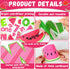 90 Pieces Watermelon Bulletin Board for Classroom Decoration One in a Melon Classroom Decorations Watermelon Paper Cutouts Sweet Summer Bulletin B...