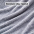 NEWCOSPLAY Super Soft Throw Blanket Grey Premium Silky Flannel Fleece Leaves Pattern Lightweight Bed Blanket All Season Use (Grey, Throw(50"x60"))...