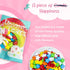 12 Ct Unicorn Tears Rainbow Candy Bulk Pack - Sweet Cherry, Lemon, Lime, Orange, Blue Raspberry Fruity Chews - Kosher Easter Snacks - Mini Easter ...