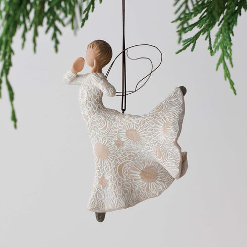 Willow Tree Song of Joy Ornament, Sculpted Hand-Painted Figure...