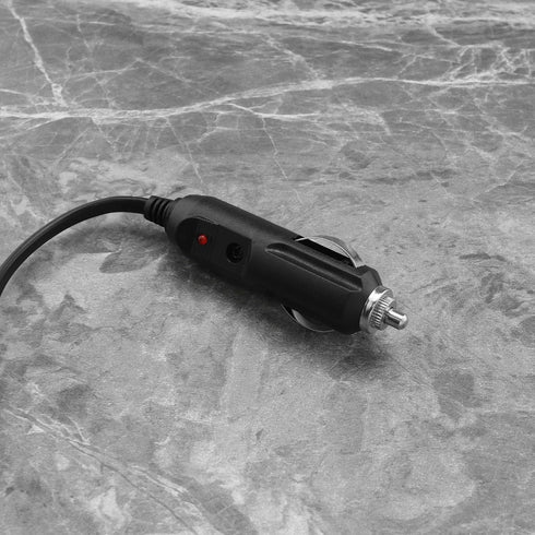 Car Connection Power Cord Car Cigarette Lighter Male to 2 DC Plug Power Adapter Male Extension Cord DC Charger Cable for Camera CCTV GPS Unit Mini...