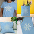 INFUNLY 4 Pack Snowflake Embroidery Kits Cross Stitch Kits for Beginners Adults Christmas Needlepoint Starter Kit with Instructions for Thanksgivi...
