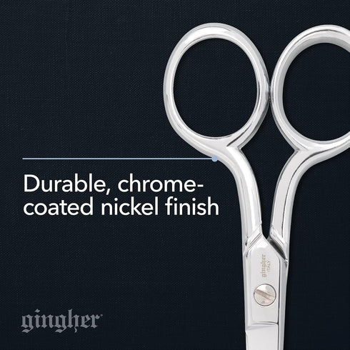 Gingher Embroidery Scissors 4"...