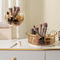 360° Rotating Lazy Susan Makeup Organizer, High-Capacity Bathroom Countertop Vanity Organizers, 1 Tier Spinning Skincare Storage, for Perfume/Cosm...