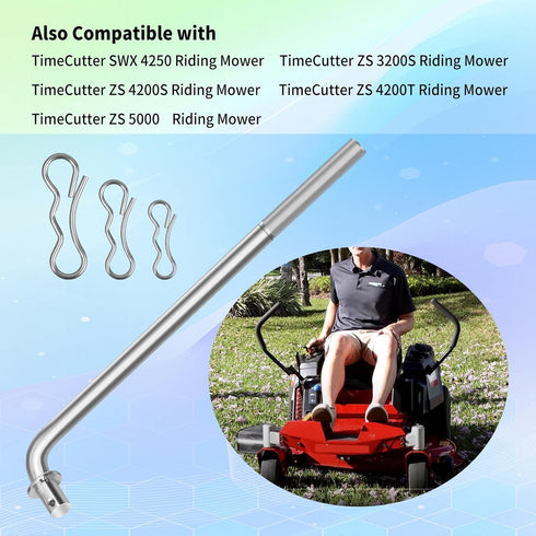 131-3945 Deck Mount Rod Compatible with Toro Quest E-Series, S-Series, TimeCutter SWX 4250, ZS 3200S, ZS 4200S, ZS 4200T, ZS 5000 Riding Mower Rep...