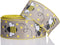 ATRBB Honey Bee Wired Edge Ribbon, Cute Honeybee and Polka Dot Print Ribbon for Wreaths, Gift Wrapping and Party Decoration, 10 Yards by 2.5 Inche...