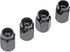 Dorman 711-211 Wheel Nut Black Chrome Acorn 2-Pc 1/2-20 Compatible with Select Models, 4 Pack...