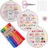Fanryn Embroidery Kit for Beginners Beginner Embroidery Stitch Practice Kit, 3 Sets Embroidery Kit to Learn 35 Different Stitches for Craft Lover ...