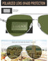 LUENX Aviator Sunglasses for Women Men Polarized Lens Trendy Sun Glasses - UV 400 Protection 60MM with Accessories Driving...