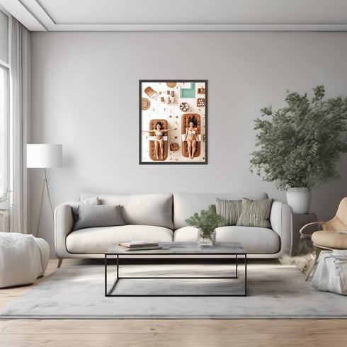 Posterizer 1 pcs-couple's celebration day on Valentine's day -2-Romantic Art-Holiday Poster Collection-Gift for Couples boyfriend girlfriend Husba...