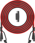 OYMSAE 25Feet SAE to SAE Extension Cable Quick Disconnect Connector 16AWG,for Automotive,Solar Panel Panel SAE Plug(25FT(16AWG)), Charging Adapter...